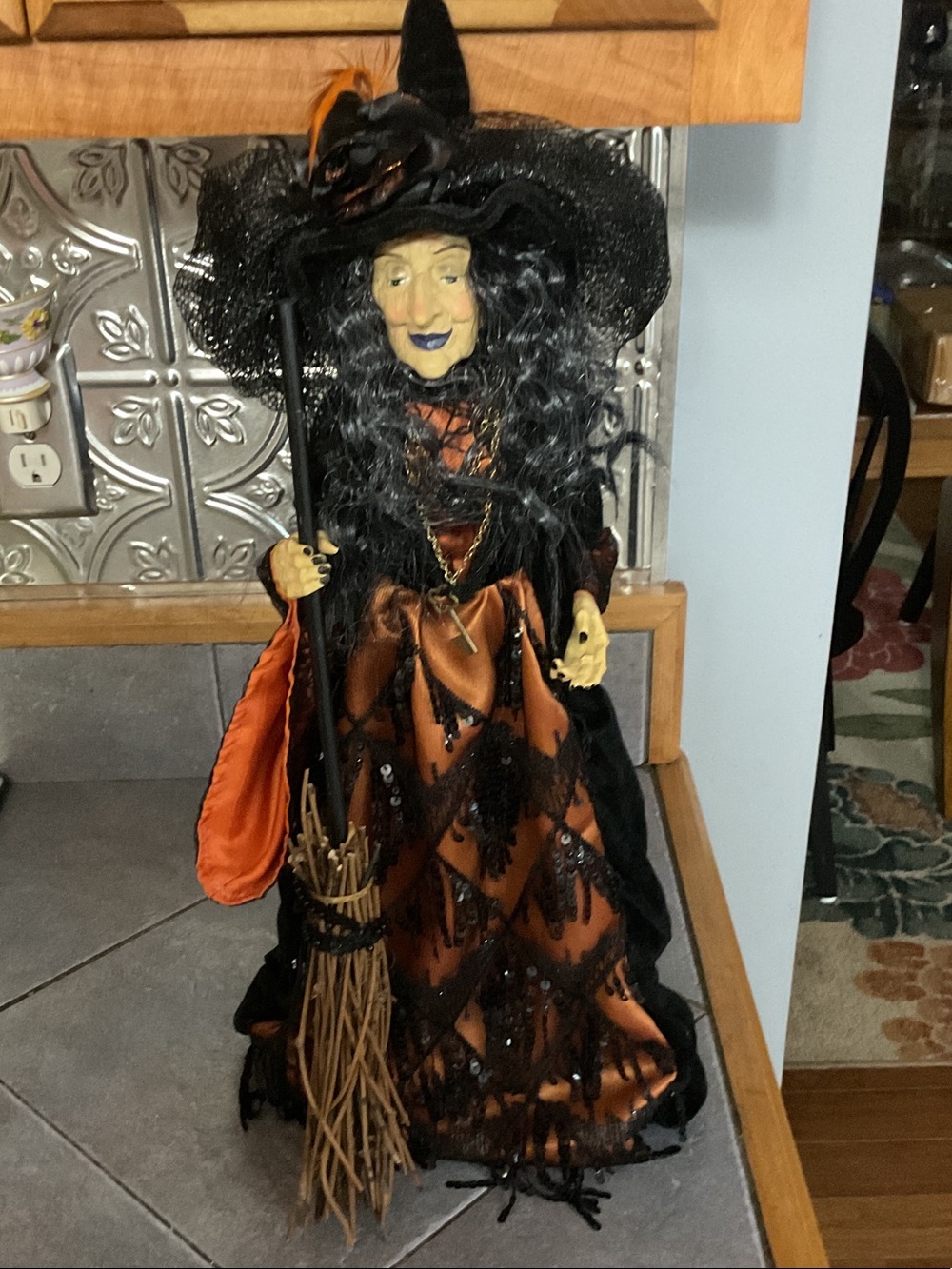 Beautiful Halloween witch